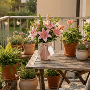 Conical Shaped Flower Vase