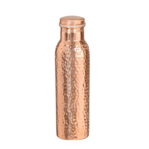 COPPER BOTTLE BINDU DOT HAMMARED PHCB02